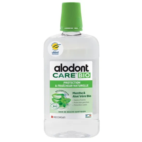 Alodont Care Bio protection et fraîcheur naturelle bain de bouche
