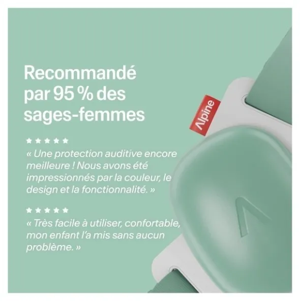 Alpine casque anti bruit bébé Muffy Baby Comfort