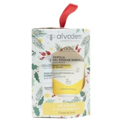 Alvadiem Coffret Gel douche et stick lèvres