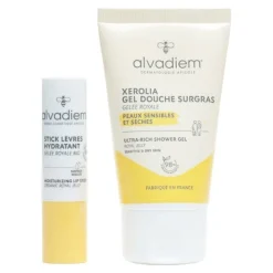 Alvadiem Coffret Gel douche et stick lèvres