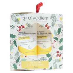 Alvadiem coffret Xerolia lait corps et gel douche