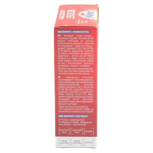 Alvityl Boost Flash comprimés effervescents