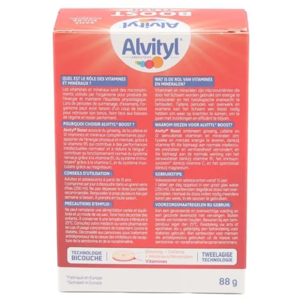 Alvityl Boost Flash comprimés effervescents