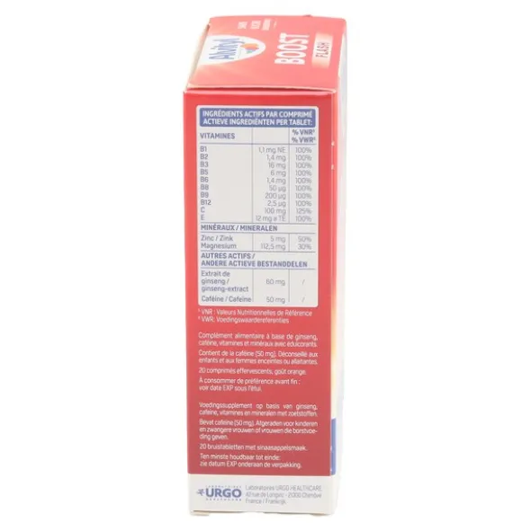 Alvityl Boost Flash comprimés effervescents