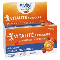Alvityl Vitalité fraise comprimés à croquer