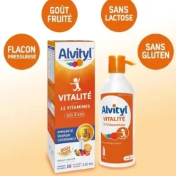 Alvityl Vitalité sirop multivitaminé