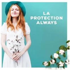 Always Cotton Protection Serviette hygiénique Normal Bio