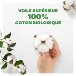 Always Cotton Protection Serviette Hygiénique Nuit Bio