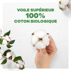 Always Cotton Protection Serviette hygiénique Long Bio