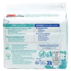 Always Cotton Protection Serviette hygiénique Long Bio