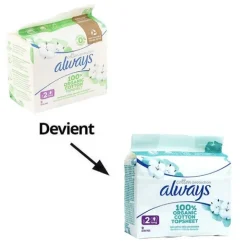 Always Cotton Protection Serviette hygiénique Long Bio