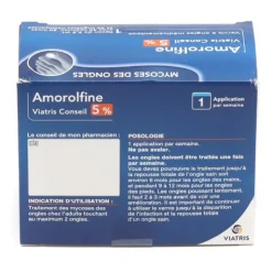 Amorolfine 5 % vernis mycose ongle Viatris