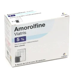 Amorolfine 5 % vernis mycose ongle Viatris