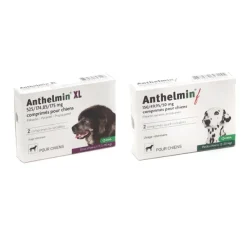 Anthelmin Chien vermifuge comprimés