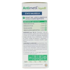 Antimetil liquid Etats nauséeux solution buvable