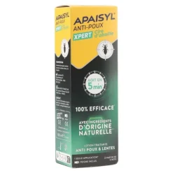 Apaisyl Xpert Cire d'abeille lotion anti-poux et lentes