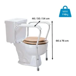 Appui de toilettes Lumex