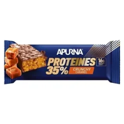 Apurna Barre hyperprotéinée crunchy 35% caramel