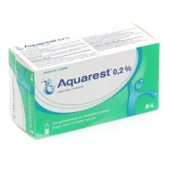 Aquarest gel ophtalmique unidoses