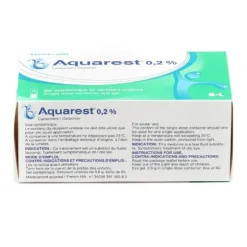 Aquarest gel ophtalmique unidoses