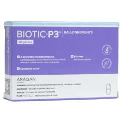 Aragan Biotic P3 Ballonnements gélules