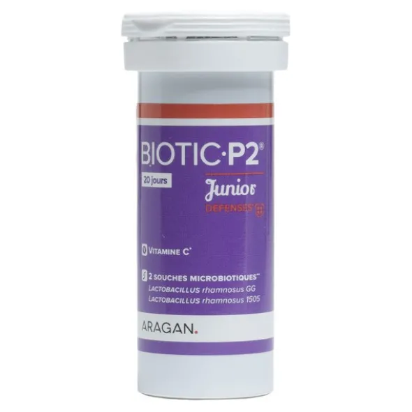 Aragan Biotic P2 Junior Défenses comprimés à croquer