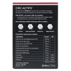Aragan Circ Actifs gélules