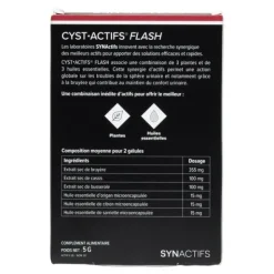 Aragan Cyst Actifs Flash gélule