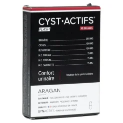 Aragan Cyst Actifs Flash gélule