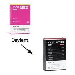 Aragan Cyst Actifs Flash gélule