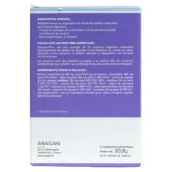 Aragan Enzymes Pro gélules