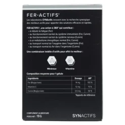 Aragan Fer Actifs gélules