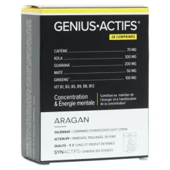 Aragan Genius Actifs comprimés