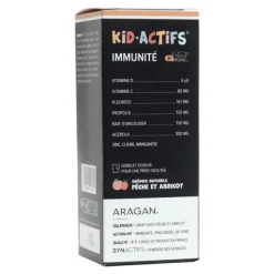 Aragan Kid Actifs Immunité sirop