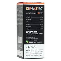 Aragan Kid Actifs Multivitamines 3+ sirop