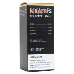 Aragan Kid Actifs Nez Gorge sirop