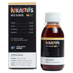 Aragan Kid Actifs Nez Gorge sirop