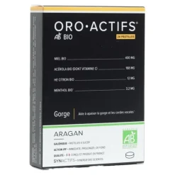 Aragan Oro Actifs bio pastilles