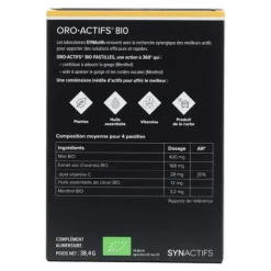 Aragan Oro Actifs bio pastilles