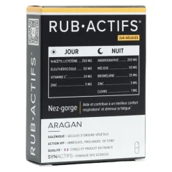 Aragan Rub Actifs gélules Jour et Nuit