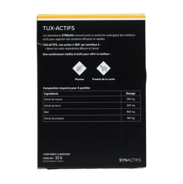 Aragan Tux Actifs pastilles
