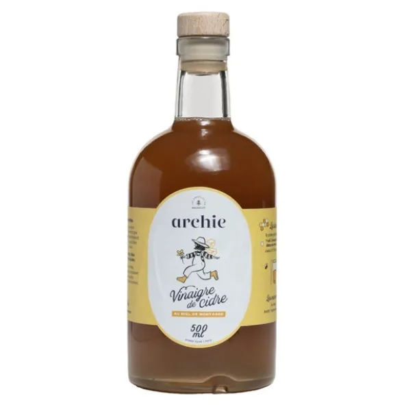 Archie Vinaigre de cidre au miel de montagne Bio