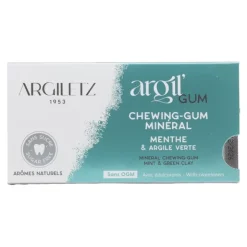 Argiletz chewing-gum à l'argile verte arôme menthe
