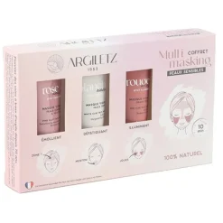Argiletz Coffret Trio Masques Argile Peaux Sensibles