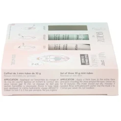 Argiletz Coffret Trio Masques Argile Peaux grasses