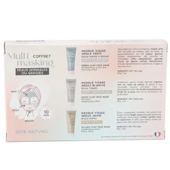 Argiletz Coffret Trio Masques Argile Peaux grasses
