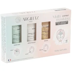 Argiletz Coffret Trio Masques Argile Peaux grasses