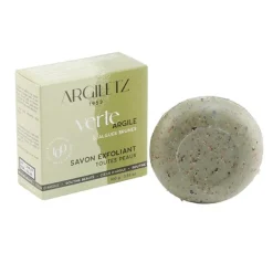 Argiletz Savon exfoliant Argile verte