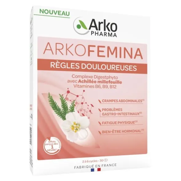 Arkofemina Règles douloureuses comprimés
