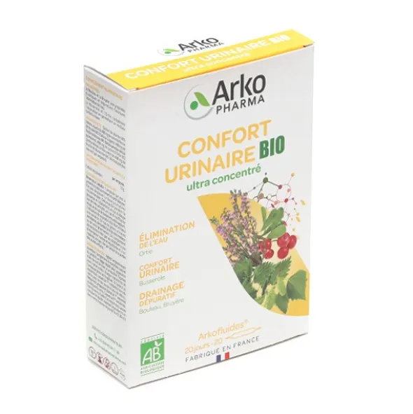 Arkofluides Confort urinaire Bio ampoules